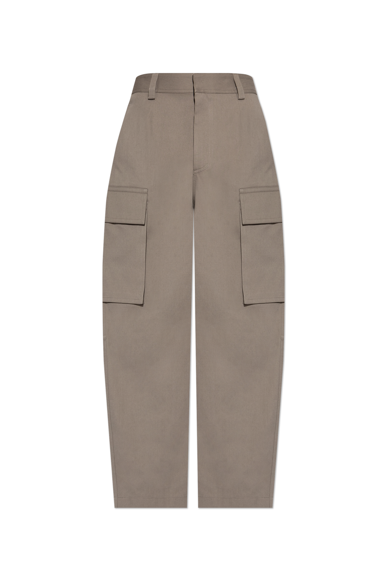 パンツ Bottega Veneta Beige Cotton Blend Cargo Pant Bottega-Veneta-Beige-Oversized